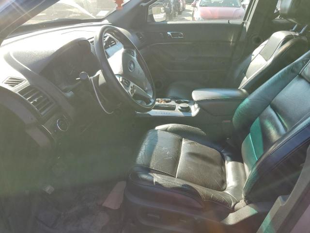 1FM5K8AR3EGB54580 - 2014 FORD EXPLORER POLICE INTERCEPTOR SILVER photo 7