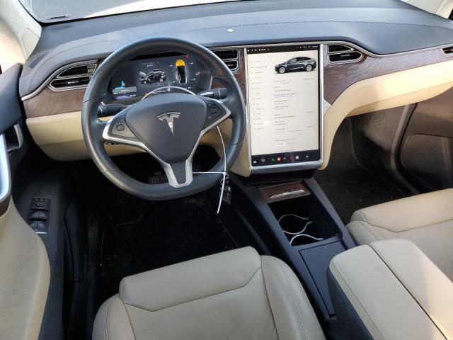 5YJXCDE22HF044795 - 2017 TESLA MODEL X GRAY photo 8