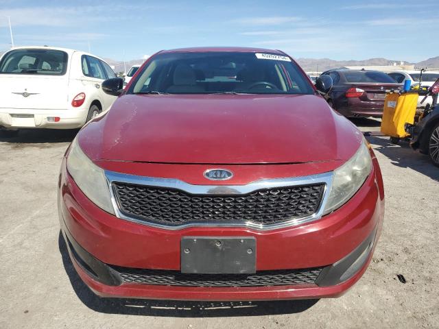 5XXGM4A74CG046987 - 2012 KIA OPTIMA LX RED photo 5