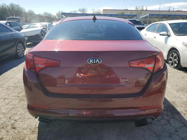 5XXGM4A74CG046987 - 2012 KIA OPTIMA LX RED photo 6