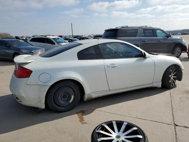 JNKCV54E65M410401 - 2005 INFINITI G35 WHITE photo 3