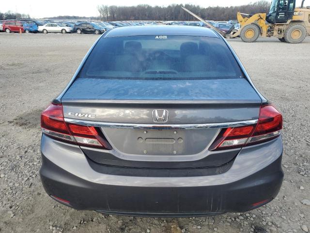 2HGFB2F93FH501282 - 2015 HONDA CIVIC EXL GRAY photo 6