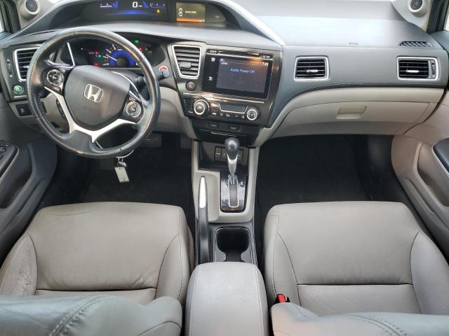 2HGFB2F93FH501282 - 2015 HONDA CIVIC EXL GRAY photo 8