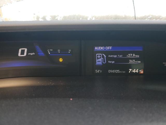 2HGFB2F93FH501282 - 2015 HONDA CIVIC EXL GRAY photo 9