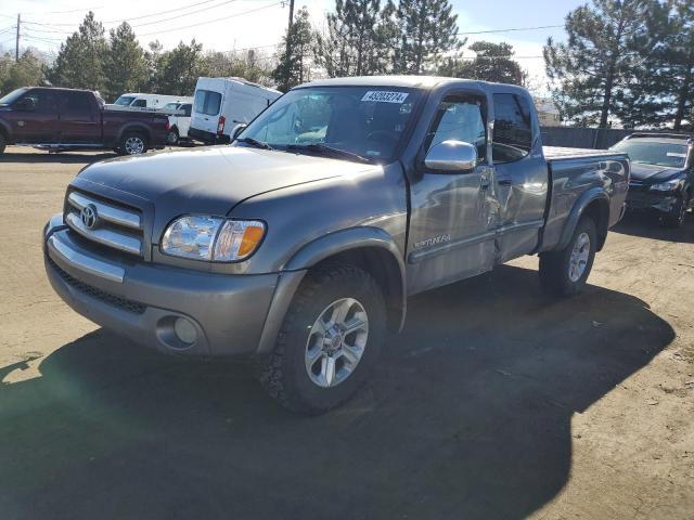 5TBBT44193S401745 - 2003 TOYOTA TUNDRA ACCESS CAB SR5 GRAY photo 1