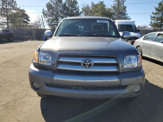 5TBBT44193S401745 - 2003 TOYOTA TUNDRA ACCESS CAB SR5 GRAY photo 5