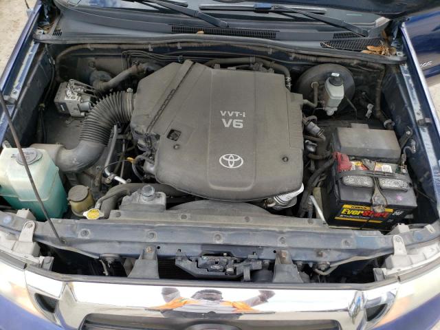 5TEJU62N07Z453338 - 2007 TOYOTA TACOMA DOUBLE CAB PRERUNNER BLUE photo 11