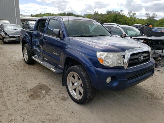 5TEJU62N07Z453338 - 2007 TOYOTA TACOMA DOUBLE CAB PRERUNNER BLUE photo 4