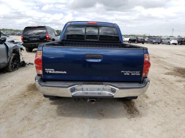 5TEJU62N07Z453338 - 2007 TOYOTA TACOMA DOUBLE CAB PRERUNNER BLUE photo 6