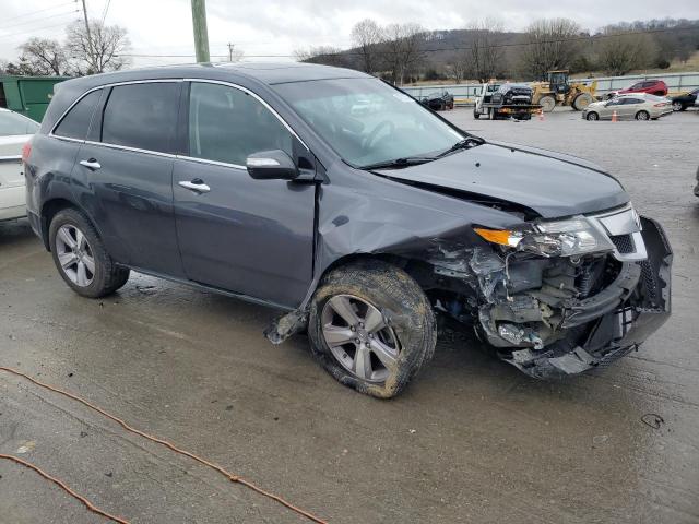 2HNYD2H29DH511193 - 2013 ACURA MDX GRAY photo 4