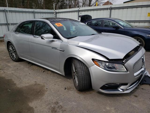 1LN6L9TK8H5607289 - 2017 LINCOLN CONTINENTA SELECT SILVER photo 4