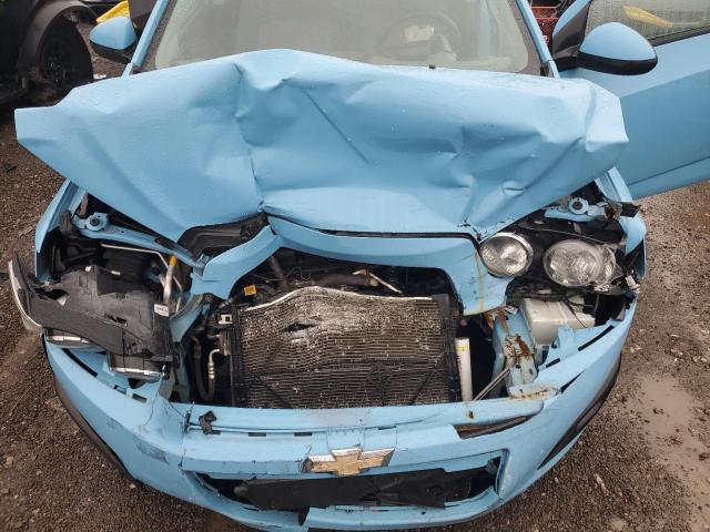 1G1JB6SH9E4149956 - 2014 CHEVROLET SONIC LS 蓝色 照片 12