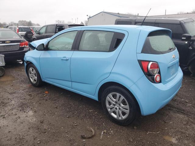 1G1JB6SH9E4149956 - 2014 CHEVROLET SONIC LS 蓝色 照片 2