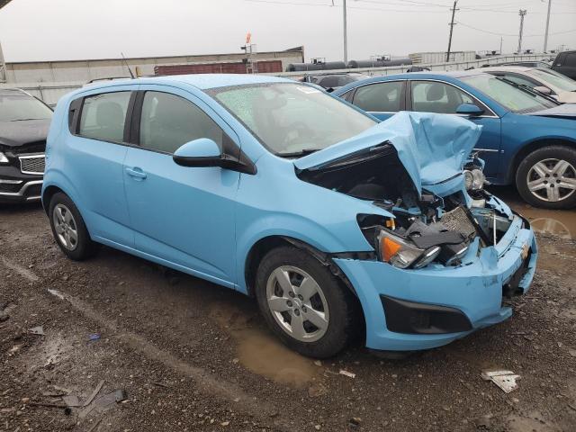 1G1JB6SH9E4149956 - 2014 CHEVROLET SONIC LS BLUE photo 4