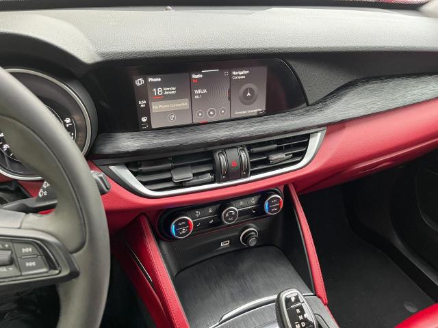 ZASPAJAN1M7D03062 - 2021 ALFA ROMEO STELVIO SPORT Schwarz Foto 9