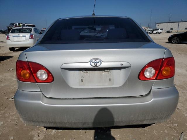 1NXBR32E84Z338412 - 2004 TOYOTA COROLLA CE SILVER photo 6