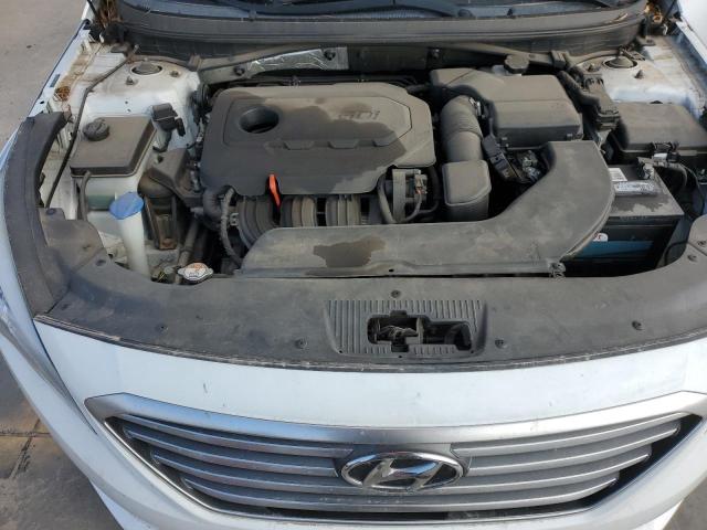 5NPE24AF9FH171691 - 2015 HYUNDAI SONATA SE WHITE photo 11