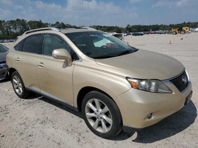 2T2ZK1BA1AC039437 - 2010 LEXUS RX 350 GOLD photo 4