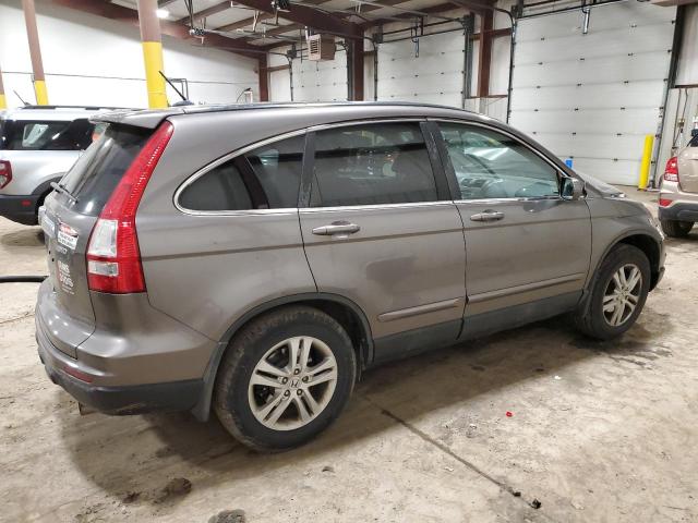 5J6RE4H76AL012794 - 2010 HONDA CR-V EXL GRAY photo 3