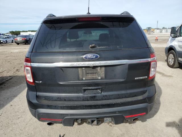 1FM5K7D81EGA88303 - 2014 FORD EXPLORER XLT BLACK photo 6