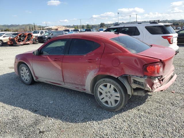 1C3CDZAB7DN613347 - 2013 DODGE AVENGER SE RED photo 2