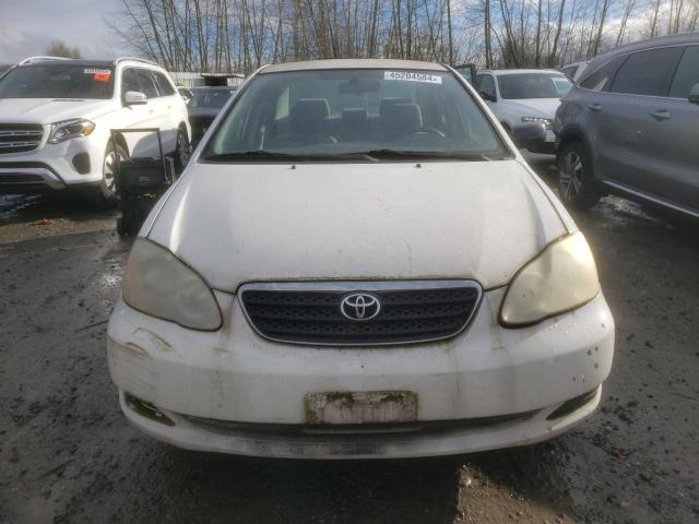 JTDBR32E152058123 - 2005 TOYOTA COROLLA CE WHITE photo 5