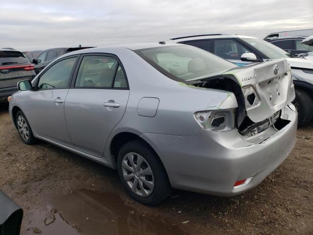 JTDBU4EE0B9152660 - 2011 TOYOTA COROLLA BASE SILVER photo 2