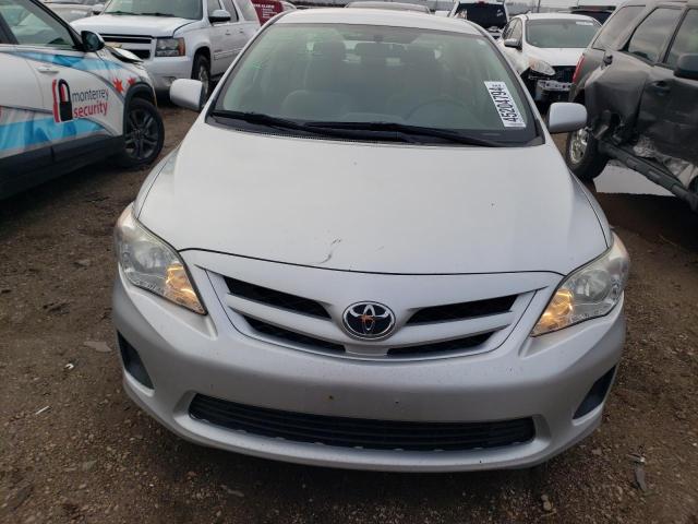 JTDBU4EE0B9152660 - 2011 TOYOTA COROLLA BASE SILVER photo 5