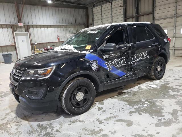 1FM5K8AR5JGA32328 - 2018 FORD EXPLORER POLICE INTERCEPTOR 黑色 照片 1
