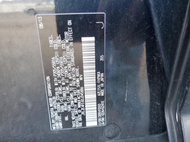 JTLZE4FE6DJ045886 - 2013 TOYOTA SCION XB 黑色 照片 12