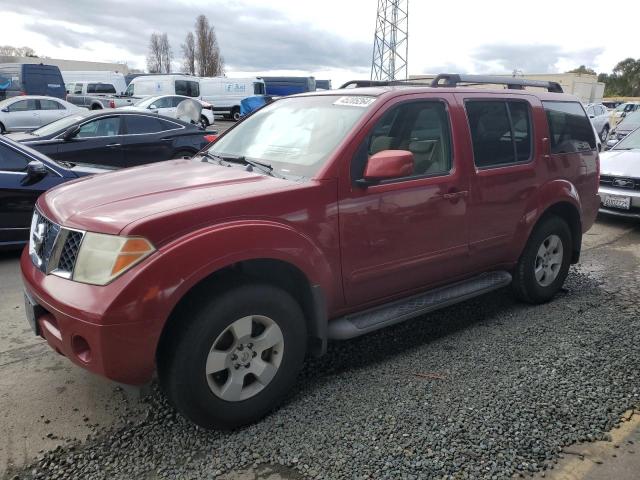 5N1AR18W55C765117 - 2005 NISSAN PATHFINDER LE BURGUNDY photo 1