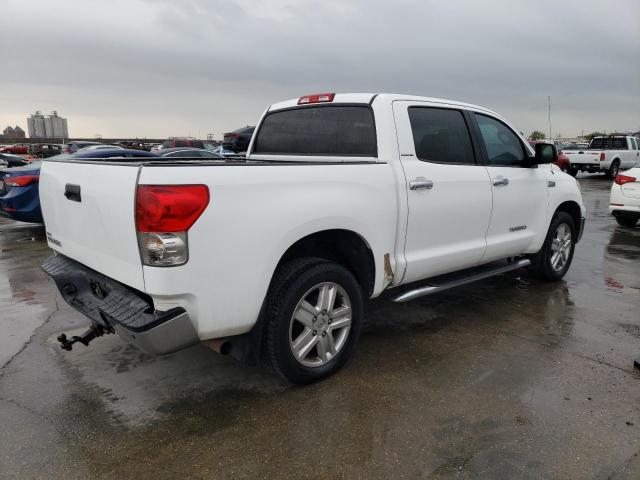 5TFEV58129X072906 - 2009 TOYOTA TUNDRA CREWMAX LIMITED WHITE photo 3