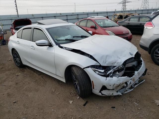 WBA5R7C07LFH49895 - 2020 BMW 330XI თეთრი ფოტო 1