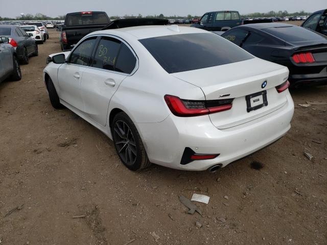 WBA5R7C07LFH49895 - 2020 BMW 330XI WHITE photo 3