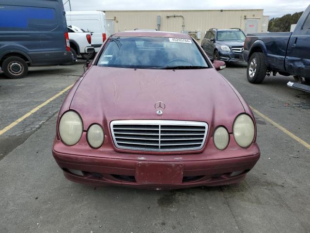 WDBLJ65G31F174614 - 2001 MERCEDES-BENZ CLK 320 BURGUNDY photo 5