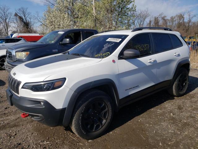 1C4PJMBX0KD457402 - 2019 JEEP CHEROKEE TRAILHAWK WHITE photo 1