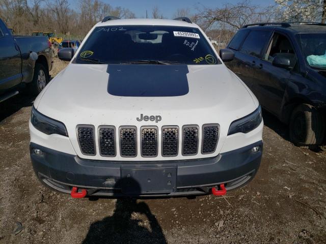 1C4PJMBX0KD457402 - 2019 JEEP CHEROKEE TRAILHAWK WHITE photo 5