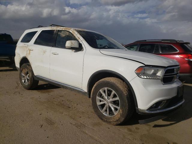 1C4RDJDG8FC921513 - 2015 DODGE DURANGO LIMITED WHITE photo 4