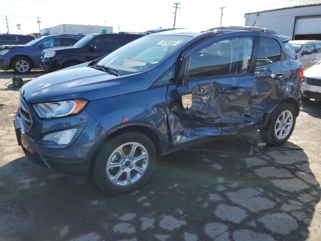 MAJ3S2GE1MC436953 - 2021 FORD ECOSPORT SE BLUE photo 1