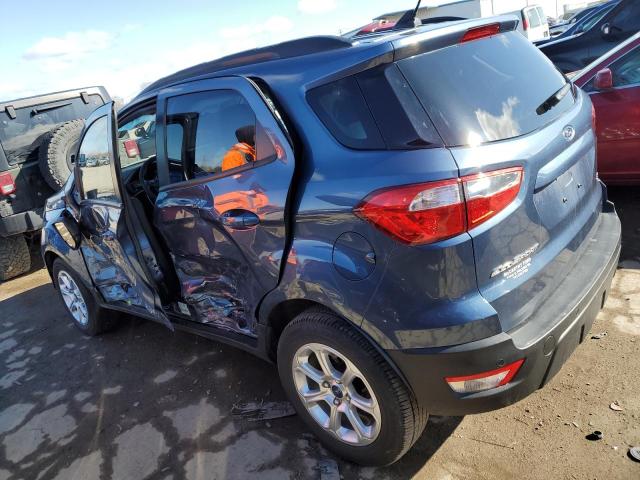 MAJ3S2GE1MC436953 - 2021 FORD ECOSPORT SE BLUE photo 2