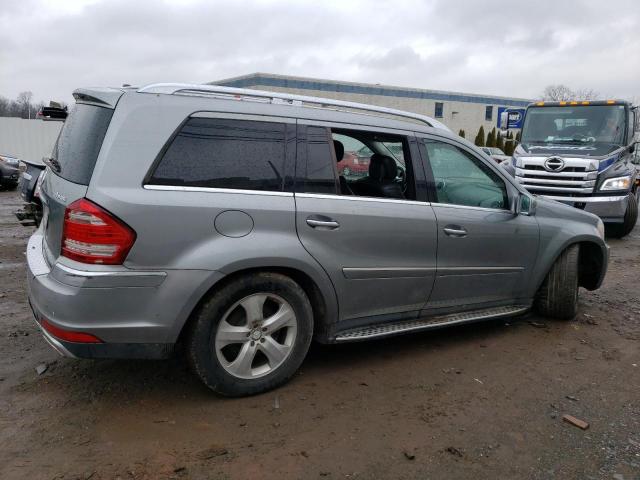 4JGBF7BE0CA762943 - 2012 MERCEDES-BENZ GL 450 4MATIC GRAY photo 3