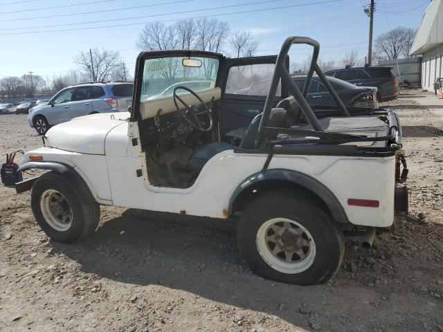 J3F835TH63443 - 1973 JEEP CJ-5 WHITE photo 2