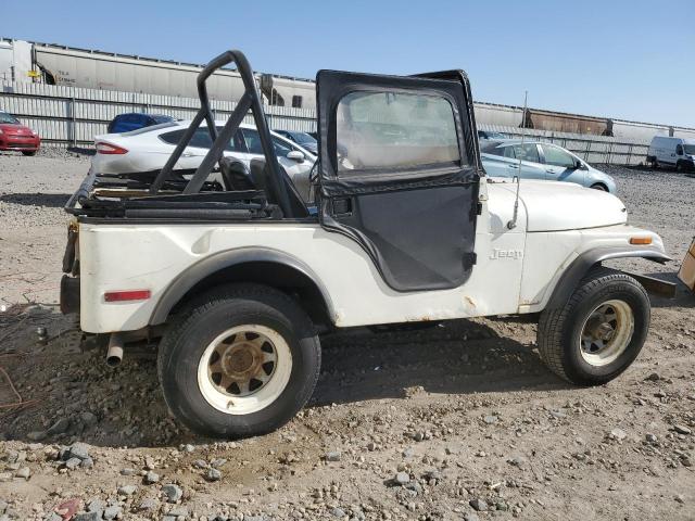 J3F835TH63443 - 1973 JEEP CJ-5 WHITE photo 3