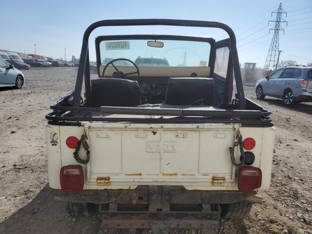 J3F835TH63443 - 1973 JEEP CJ-5 WHITE photo 6