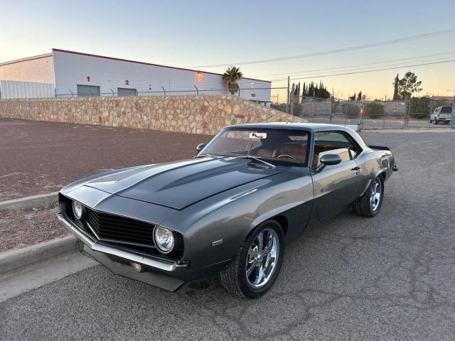 124379N664466 - 1969 CHEVROLET CAMERO GRAY photo 2