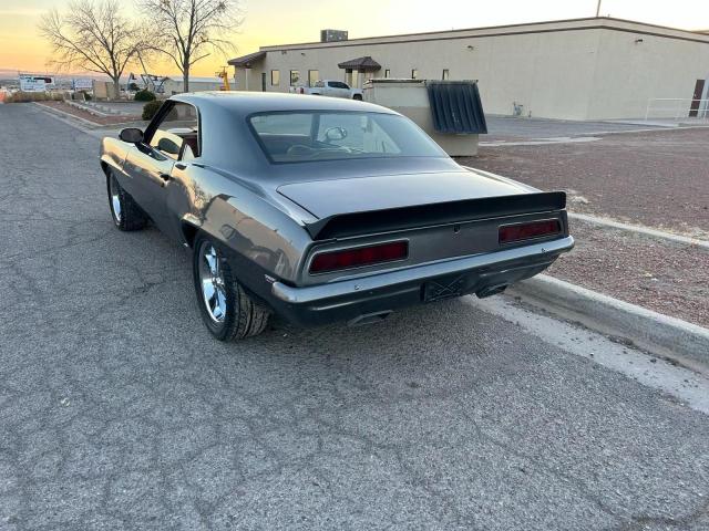 124379N664466 - 1969 CHEVROLET CAMERO GRAY photo 3