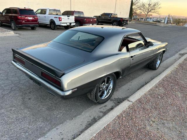 124379N664466 - 1969 CHEVROLET CAMERO GRAY photo 4