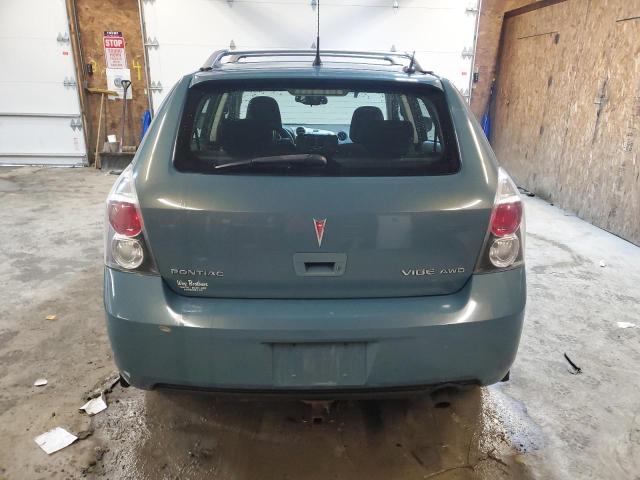 5Y2SM67069Z449066 - 2009 PONTIAC VIBE BLUE photo 6