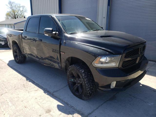 1C6RR7MT4JS125283 - 2018 RAM 1500 SPORT BLACK photo 4