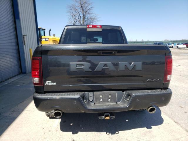 1C6RR7MT4JS125283 - 2018 RAM 1500 SPORT BLACK photo 6